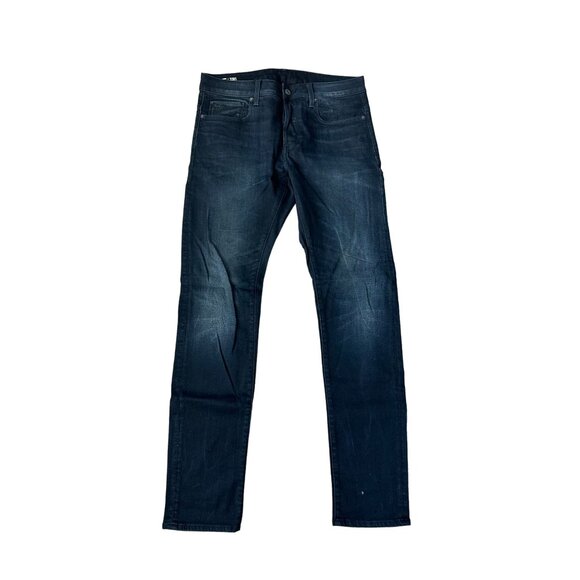 G STAR RAW Mens Dark Wash Slim Jeans Size 32 x 34 NWOT - Picture 1 of 8